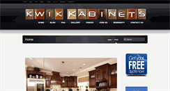 Desktop Screenshot of kwikkabinets.com